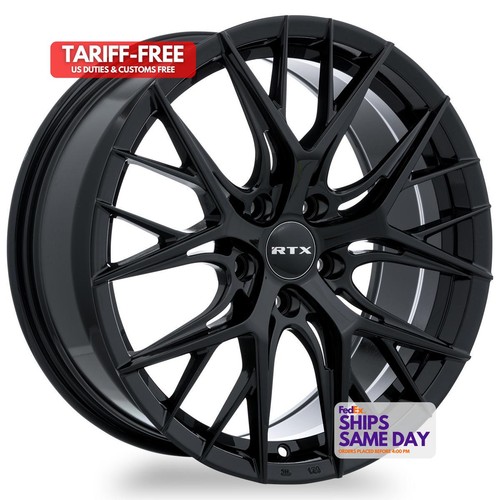 One 18inch gloss black alloy - gloss,