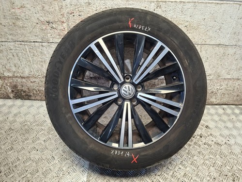Alloy wheel damaged - alloy,